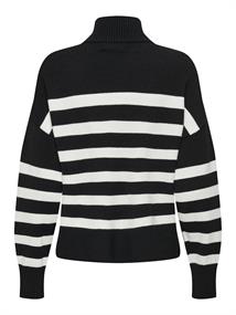 ONLBARIA LS HIGHNECK CC KNT black