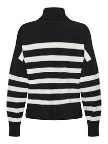 ONLBARIA LS HIGHNECK CC KNT black
