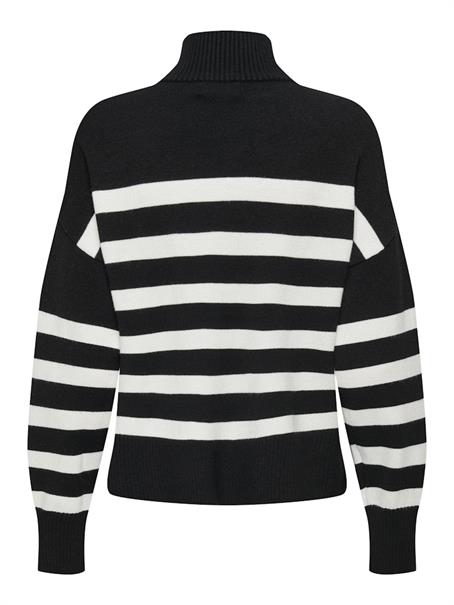 ONLBARIA LS HIGHNECK CC KNT black