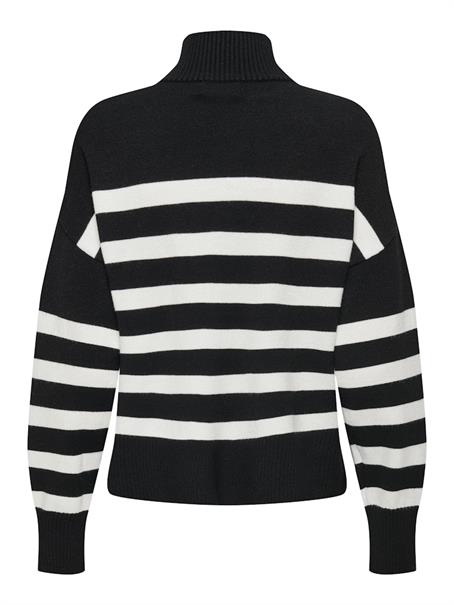 ONLBARIA LS HIGHNECK CC KNT black