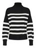 ONLBARIA LS HIGHNECK CC KNT black