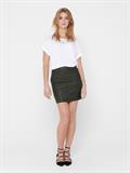ONLBASE FAUX LEATHER SKIRT OTW peat