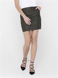 ONLBASE FAUX LEATHER SKIRT OTW peat