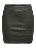 ONLBASE FAUX LEATHER SKIRT OTW peat