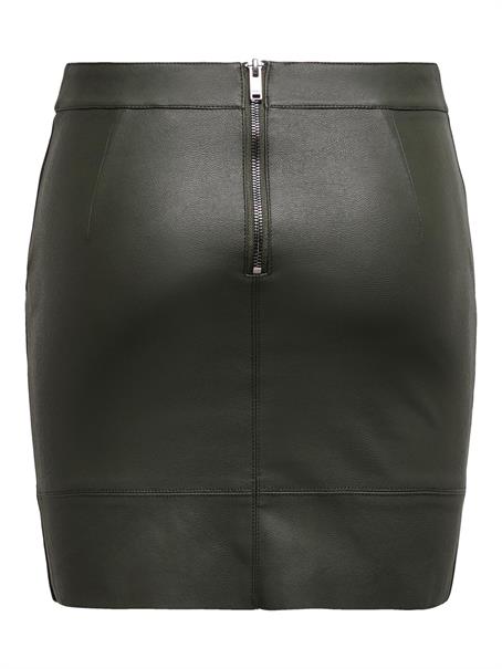 ONLBASE FAUX LEATHER SKIRT OTW peat