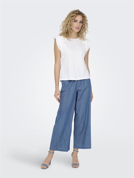 ONLBEA CALY LIFE HW ELASTIC WIDE DNM BJ medium blue denim