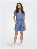 ONLBEA HW LONG DNM SHORTS BJ medium blue denim