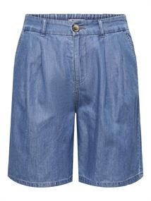 ONLBEA HW LONG DNM SHORTS BJ medium blue denim