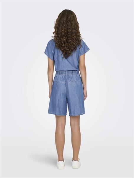 ONLBEA HW LONG DNM SHORTS BJ medium blue denim