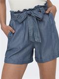 ONLBEA SMILLA HW PB LOOSE DNM SHORTS medium blue denim