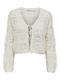ONLBEACH 7/8 TIE CARDIGAN KNT NOOS cloud dancer