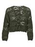 ONLBEACH 7/8 TIE CARDIGAN KNT NOOS forest night