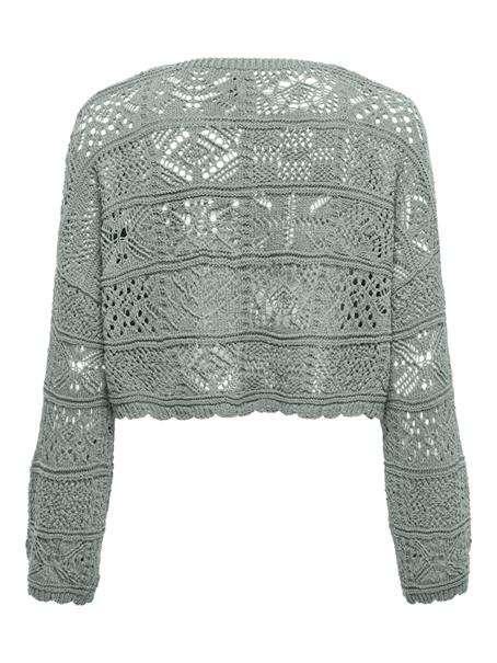 ONLBEACH 7/8 TIE CARDIGAN KNT NOOS jadeite