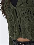 ONLBEACH LIFE 7/8 TIE CARDIGAN KNT NOOS forest night