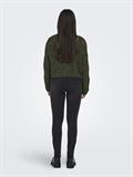 ONLBEACH LIFE 7/8 TIE CARDIGAN KNT NOOS forest night