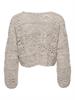 ONLBEACH LIFE 7/8 TIE CARDIGAN KNT NOOS pumice stone