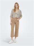 ONLBEACH LIFE 7/8 TIE CARDIGAN KNT NOOS pumice stone