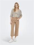 ONLBEACH LIFE 7/8 TIE CARDIGAN KNT NOOS pumice stone