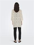 ONLBEACHIE LIFE 3/4 LOOSE ONECK NOOS KNT cloud dancer