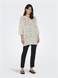 ONLBEACHIE LIFE 3/4 LOOSE ONECK NOOS KNT cloud dancer