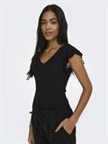 ONLBELIA CAP SLEEVE TOP JRS NOOS black