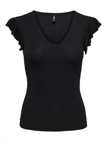 ONLBELIA CAP SLEEVE TOP JRS NOOS black