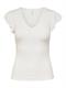 ONLBELIA CAP SLEEVE TOP JRS NOOS cloud dancer