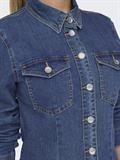 ONLBELIEVE LS STRETCH DNM DRESS QYT medium blue denim