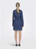 ONLBELIEVE LS STRETCH DNM DRESS QYT medium blue denim