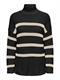 ONLBELLA LIFE LS HIGH NECK KNT black-pumice stone