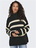 ONLBELLA LIFE LS HIGH NECK KNT black2