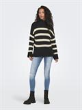 ONLBELLA LIFE LS HIGH NECK KNT black2