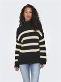 ONLBELLA LIFE LS HIGH NECK KNT black2
