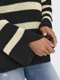 ONLBELLA LIFE LS HIGH NECK KNT black2