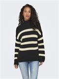 ONLBELLA LIFE LS HIGH NECK KNT black2