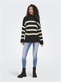 ONLBELLA LIFE LS HIGH NECK KNT black2