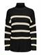 ONLBELLA LIFE LS HIGH NECK KNT black2
