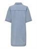 ONLBELLE S/S BUTTON DRESS DNM GUA NOOS light blue denim