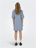ONLBELLE S/S BUTTON DRESS DNM GUA NOOS light blue denim