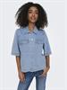ONLBELLE S/S SHIRT DNM GUA NOOS light blue denim