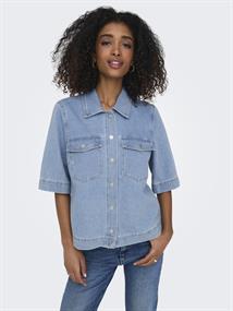 ONLBELLE S/S SHIRT DNM GUA NOOS light blue denim