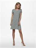 ONLBERA BACK LACE UP S/S DRESS JRS NOOS balsam green