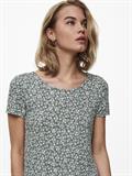 ONLBERA BACK LACE UP S/S DRESS JRS NOOS balsam green