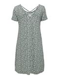 ONLBERA BACK LACE UP S/S DRESS JRS NOOS balsam green