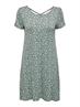 ONLBERA BACK LACE UP S/S DRESS JRS NOOS balsam green