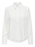 ONLBERIT LIFE L/S SHIRT NOOS WVN snow white