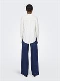 ONLBERIT LIFE L/S SHIRT NOOS WVN snow white