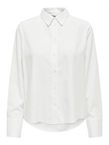 ONLBERIT LIFE L/S SHIRT NOOS WVN snow white