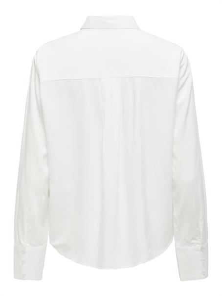 ONLBERIT LIFE L/S SHIRT NOOS WVN snow white