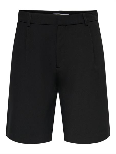 ONLBERRY HW LONG SHORTS TLR black